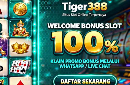 Tiger388 Slot BSI Online Daftar Mudah Bonus Besar