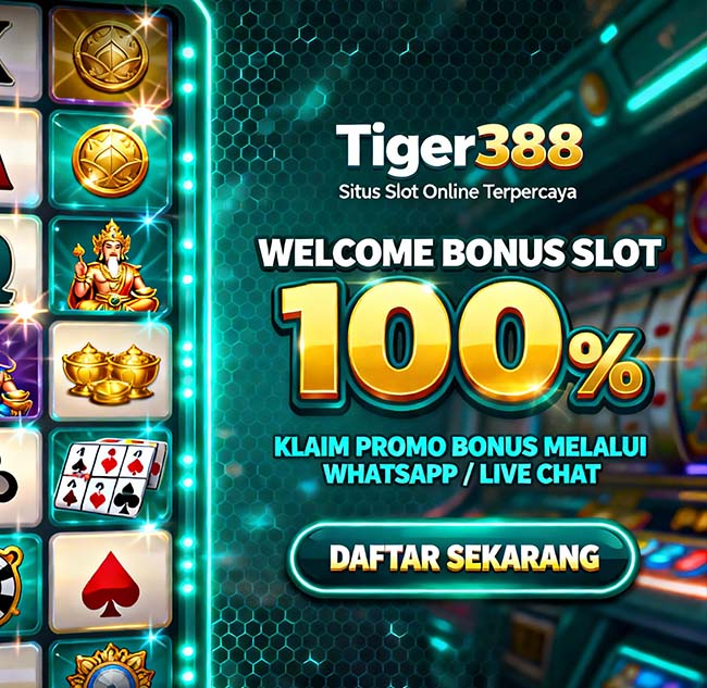 Tiger388 Slot BSI Online Daftar Mudah Bonus Besar